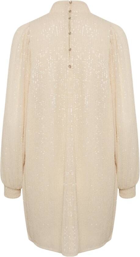 Karen by Simonsen Jurken Beige Dames