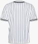 Karl Kani Serif Pinstripe Baseball Shirt Korte mouwen Kleding white black maat: XL beschikbare maaten:S M L XL - Thumbnail 2