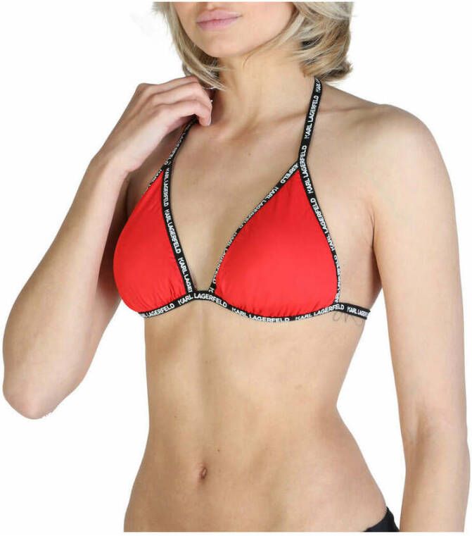 Karl Lagerfeld Bikini top Kl21Wtp01 Rood Dames