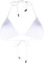 Karl Lagerfeld Choupette met een gevoerde gewatteerde driehoek Wit Dames - Thumbnail 4
