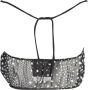 Karl Lagerfeld Chique Strandtop met Printdetail Black Dames - Thumbnail 2
