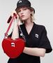 Karl Lagerfeld Crossbody Valentine Heart Bag Rood Dames - Thumbnail 2