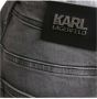 Karl Lagerfeld Vervaagde effect jeans Grijs Heren - Thumbnail 4