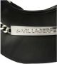 Karl Lagerfeld Hobo bags Medium Half Moon Bag in zwart - Thumbnail 8