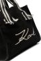 Karl Lagerfeld Shoppers Signature Webbing Shopper in zwart - Thumbnail 3