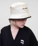 Karl Lagerfeld Hat Ikonik 2.0 Reversible Bucket Zwart Dames - Thumbnail 2