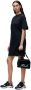 Karl Lagerfeld Lace Insert Jersey -jurk Zwart Dames - Thumbnail 3