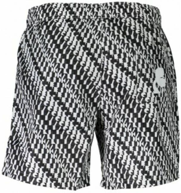 Karl Lagerfeld Monogram swimsuit Zwart Heren