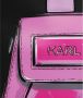 Karl Lagerfeld Gepatroneerde Ikon K Tote Bag Black Dames - Thumbnail 3