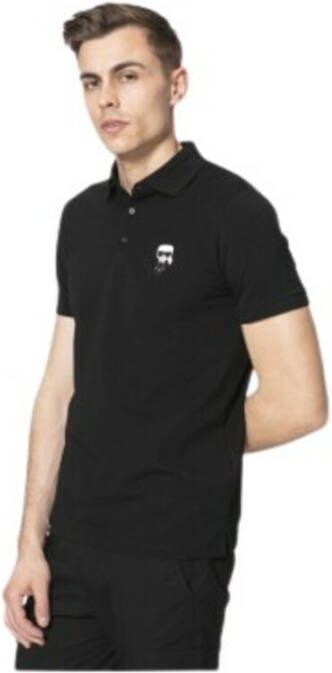 Karl Lagerfeld Poloshirt Zwart Heren