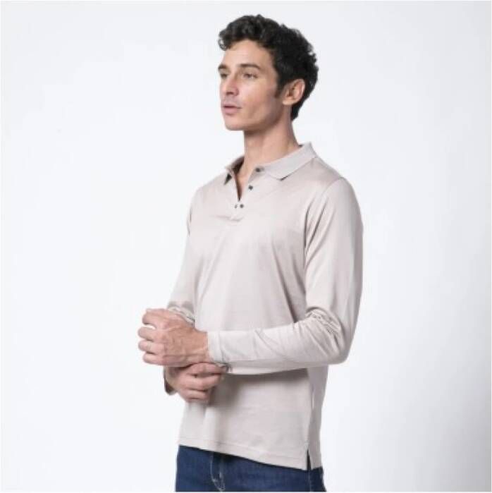 Karl Lagerfeld Poloshirt Beige Heren