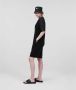 Karl Lagerfeld Zwart Leren Logoriem Black Dames - Thumbnail 2