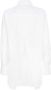 Karl Lagerfeld Witte Geplooide Tunic Blouse White Dames - Thumbnail 2