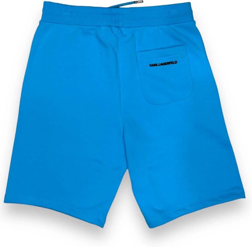 Karl Lagerfeld Shorts Blauw Heren