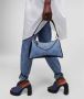 Karl Lagerfeld Shoulderbag K Seven Denim Blauw Dames - Thumbnail 4