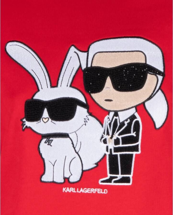 Karl Lagerfeld Sweatshirt Rood Dames