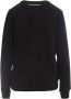 Karl Lagerfeld Ikonik Rhinestones Sweatshirt 210W1822 999 Zwart Dames - Thumbnail 2