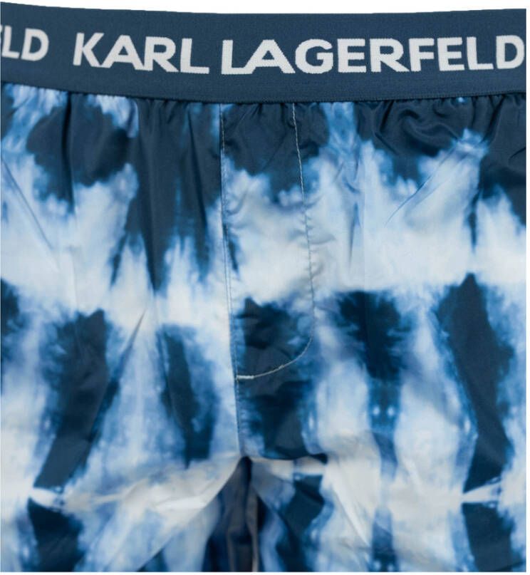 Karl Lagerfeld zwemkleding Blauw Heren
