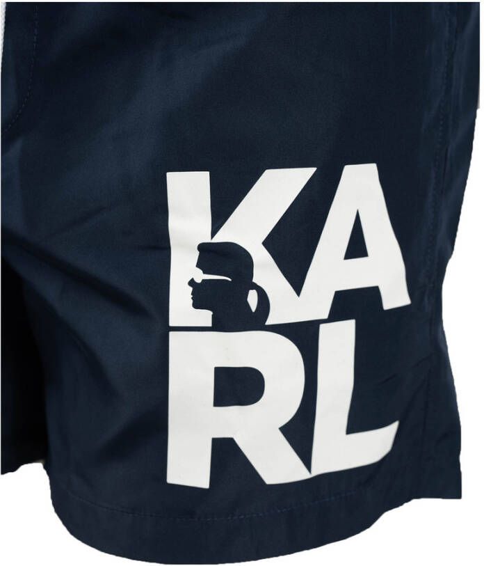 Karl Lagerfeld zwemkleding Blauw Heren