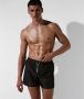 Karl Lagerfeld Swimwear Bottom Tape Short Boardshorts Zwart Heren - Thumbnail 2