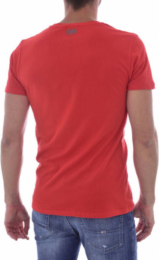 Karl Lagerfeld T-shirt Rood Heren