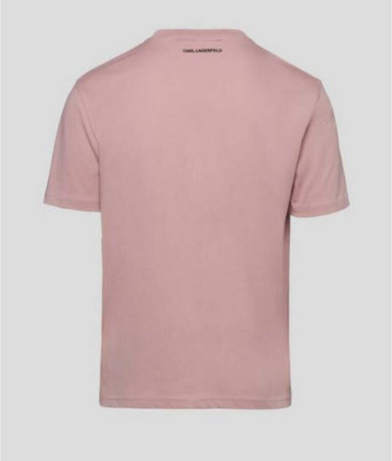 Karl Lagerfeld t-shirt Roze Dames