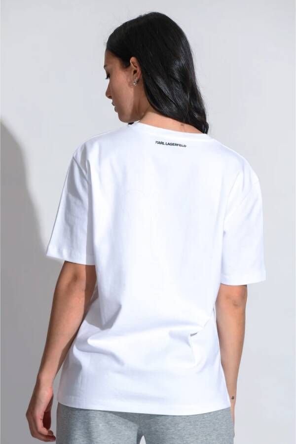 Karl Lagerfeld T-shirt White Dames