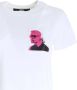 Karl Lagerfeld T-Shirts White Dames - Thumbnail 2