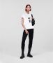 Karl Lagerfeld Baltisch dames T-shirt met Karl afbeelding White Dames - Thumbnail 2