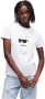 Karl Lagerfeld T-Shirt Maxi Print White Dames - Thumbnail 2