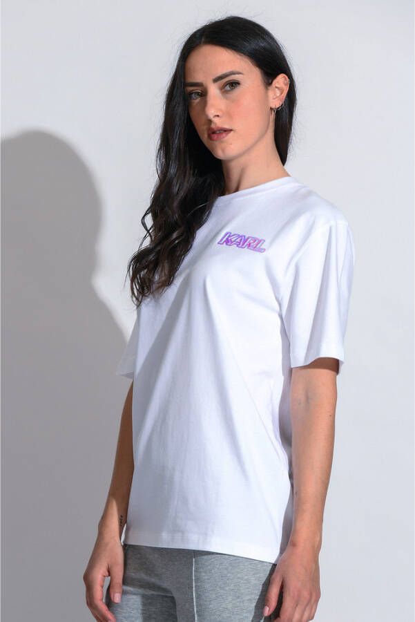 Karl Lagerfeld T-shirts en polos wit Dames