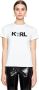 Karl Lagerfeld T-shirt Korte Mouw IKONIK 2.0 KARL LOGO T-SHIRT - Thumbnail 3