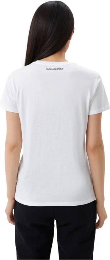 Karl Lagerfeld T-Shirts Wit Dames