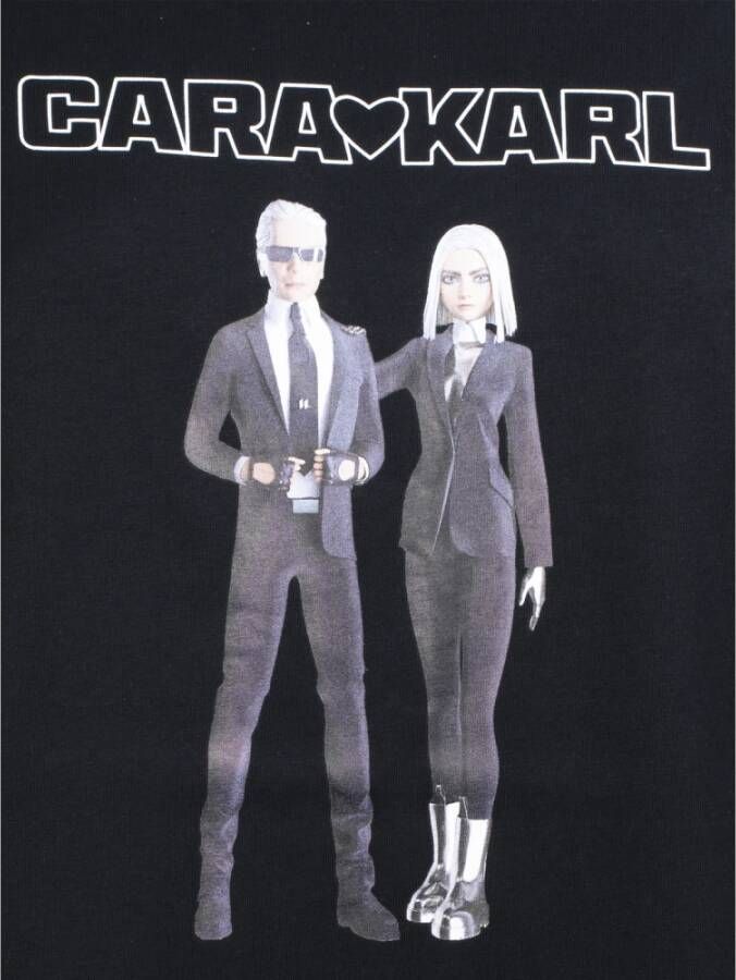 Karl Lagerfeld T-Shirts Zwart Dames