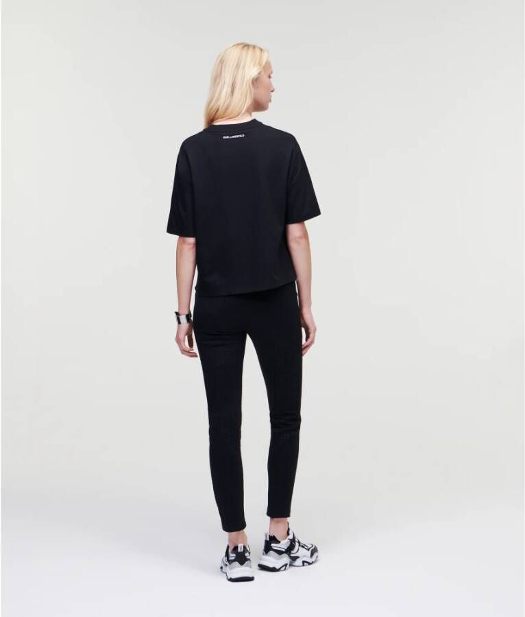 Karl Lagerfeld T-Shirts Zwart Dames