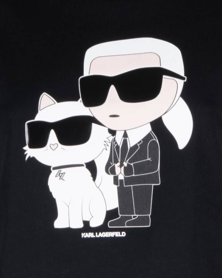 Karl Lagerfeld T-Shirts Zwart Dames