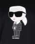 Karl Lagerfeld T-Shirts Black Dames - Thumbnail 2