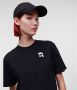Karl Lagerfeld T-shirt Zwart Dames - Thumbnail 2