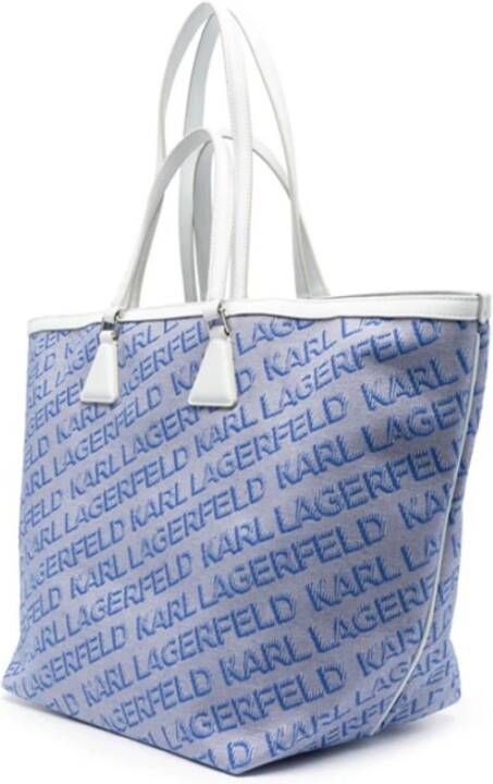 Karl Lagerfeld Tote Bags Blauw Dames