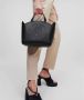 Karl Lagerfeld Tote Small K Circle Perforated Zwart Dames - Thumbnail 2