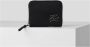 Karl Lagerfeld Wallet Small Autograph Soft Nylon Zip Zwart Dames - Thumbnail 4