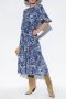 Kate Spade Geprinte jurk Blauw Dames - Thumbnail 2