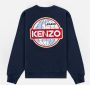 Kenzo Blauwe Logo-Patch Sweater Blue Heren - Thumbnail 3