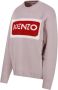 Kenzo Gezellige en stijlvolle Faded Pink Logo Jumper Roze Dames - Thumbnail 2