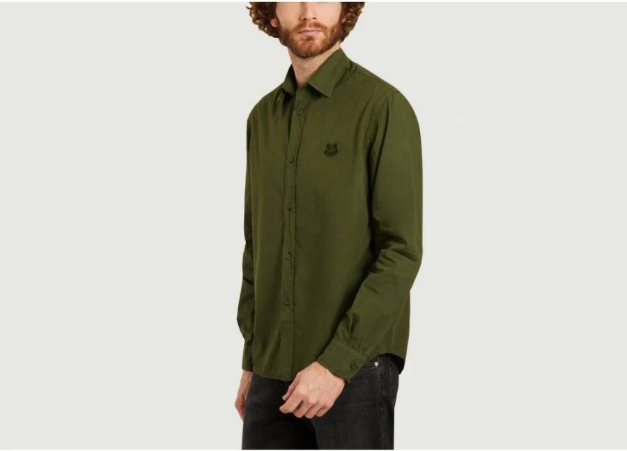 Kenzo Casual overhemd Groen Heren
