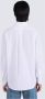Kenzo Klassiek Overhemd met Lange Mouwen in Effen Kleuren White - Thumbnail 5