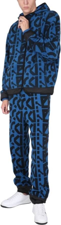 Kenzo Comfortabele en stijlvolle joggingbroek Blue Heren