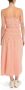 Kenzo Urban Gingham Maxi Jurk Oranje Dames - Thumbnail 4