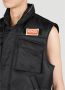 Kenzo Gewatteerd Cargo Vest met Logo Patch Black Heren - Thumbnail 3