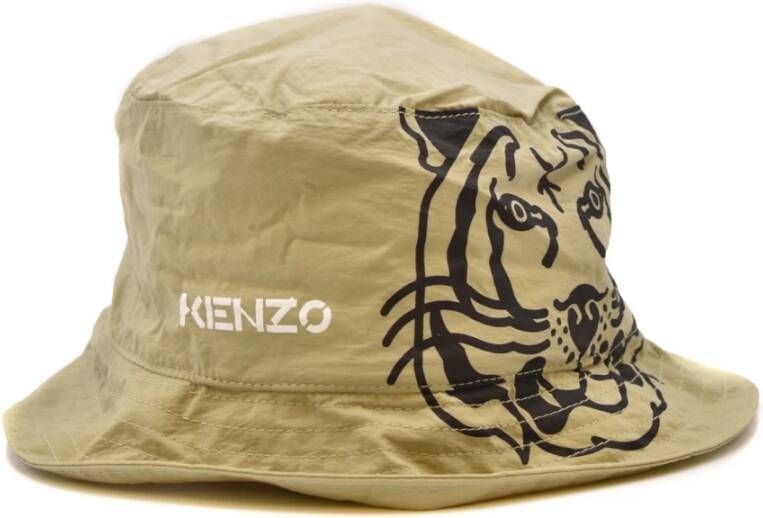 Kenzo Stijlvolle herenhoeden Beige Heren